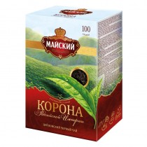 Чай черный Майский Корона Российской империи 100г.