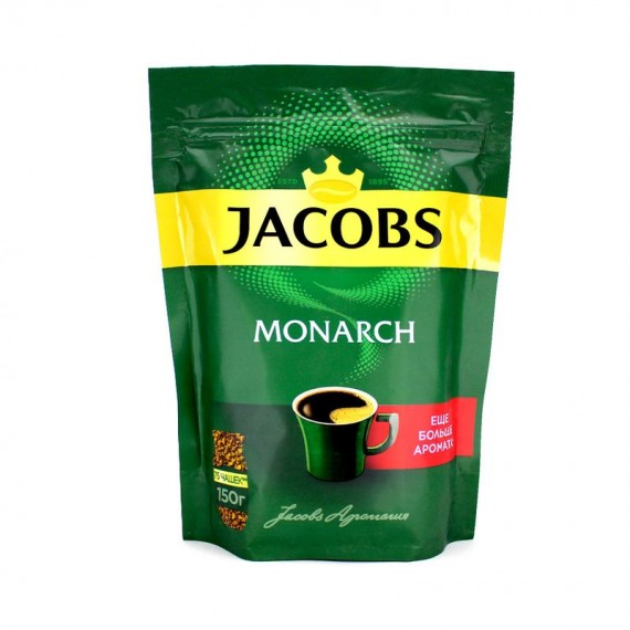Кофе Якобс Монарх пакет 150г