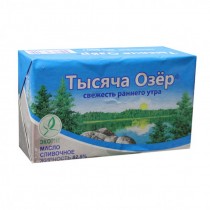Масло сливочное Тысяча озер 450г