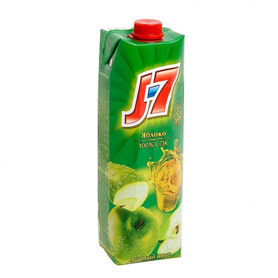 Сок J7 яблочный 0,97л