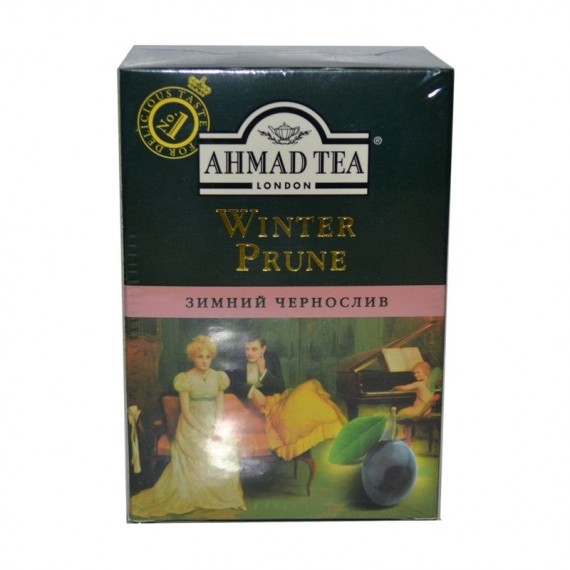 Чай Ахмад черный зимний чернослив 250г