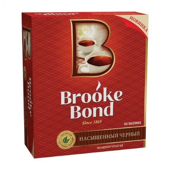 Чай Брук Бонд Черный 100x2г